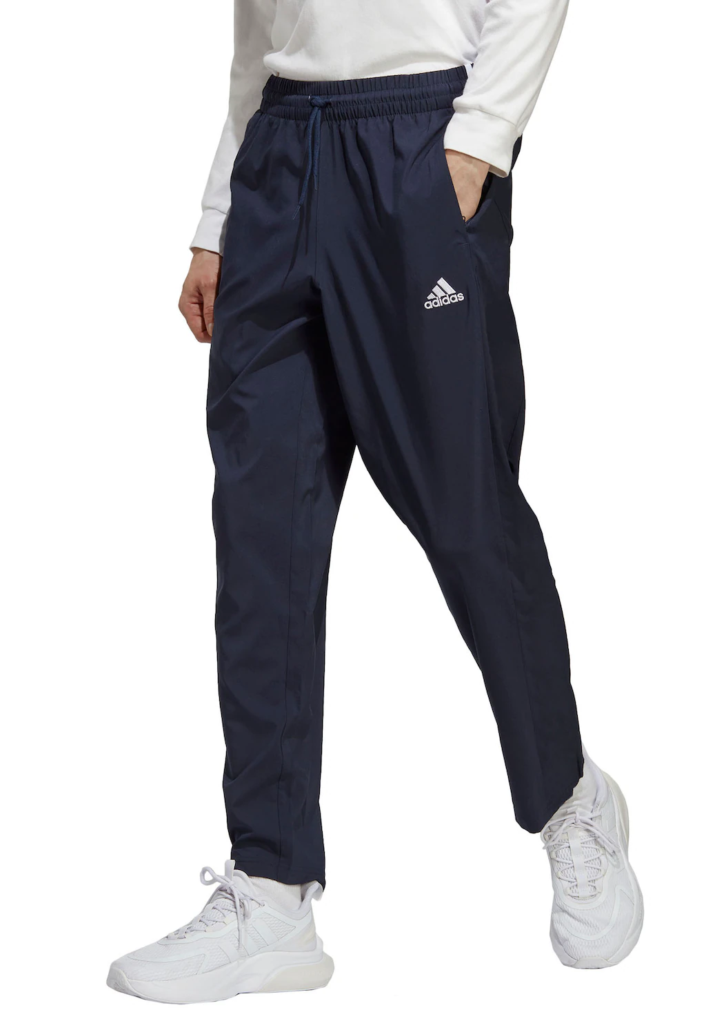 adidas Sportswear Sporthose "AEROREADY ESSENTIALS STANFORD OPEN HEM EMBROID günstig online kaufen