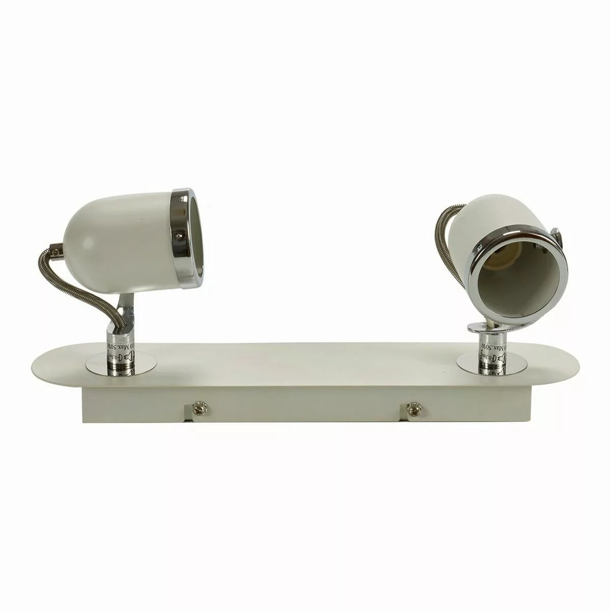 Deckenlampe 50 W Metall Weiß 360º (8 X 13 X 31 Cm) günstig online kaufen
