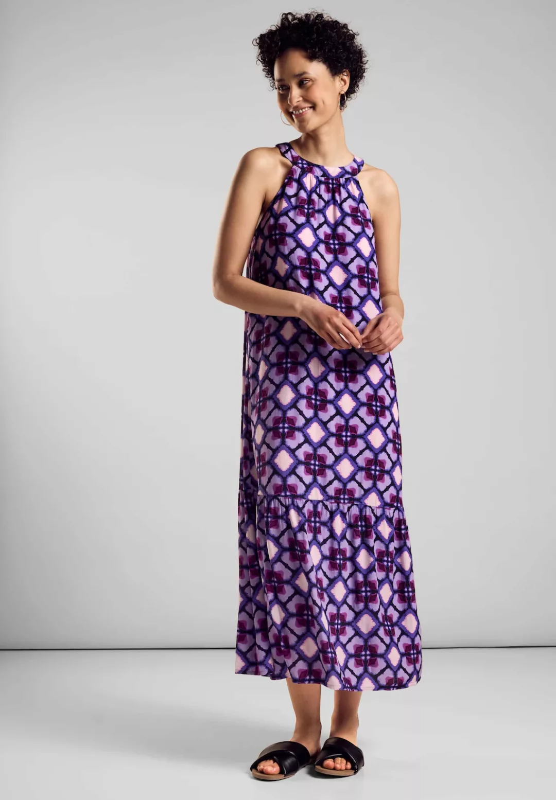 STREET ONE Sommerkleid, mit All-Over Print günstig online kaufen