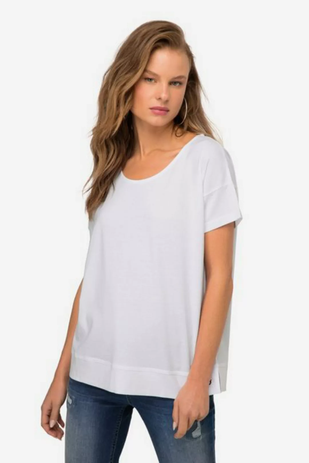 Laurasøn T-Shirt T-Shirt oversized Rundhals Halbarm günstig online kaufen