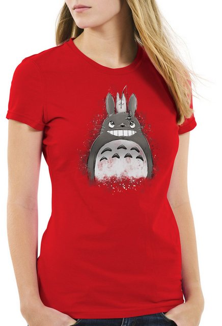 style3 T-Shirt Totoro Duo neko anime ghibli mein nachbar tonari totoro günstig online kaufen