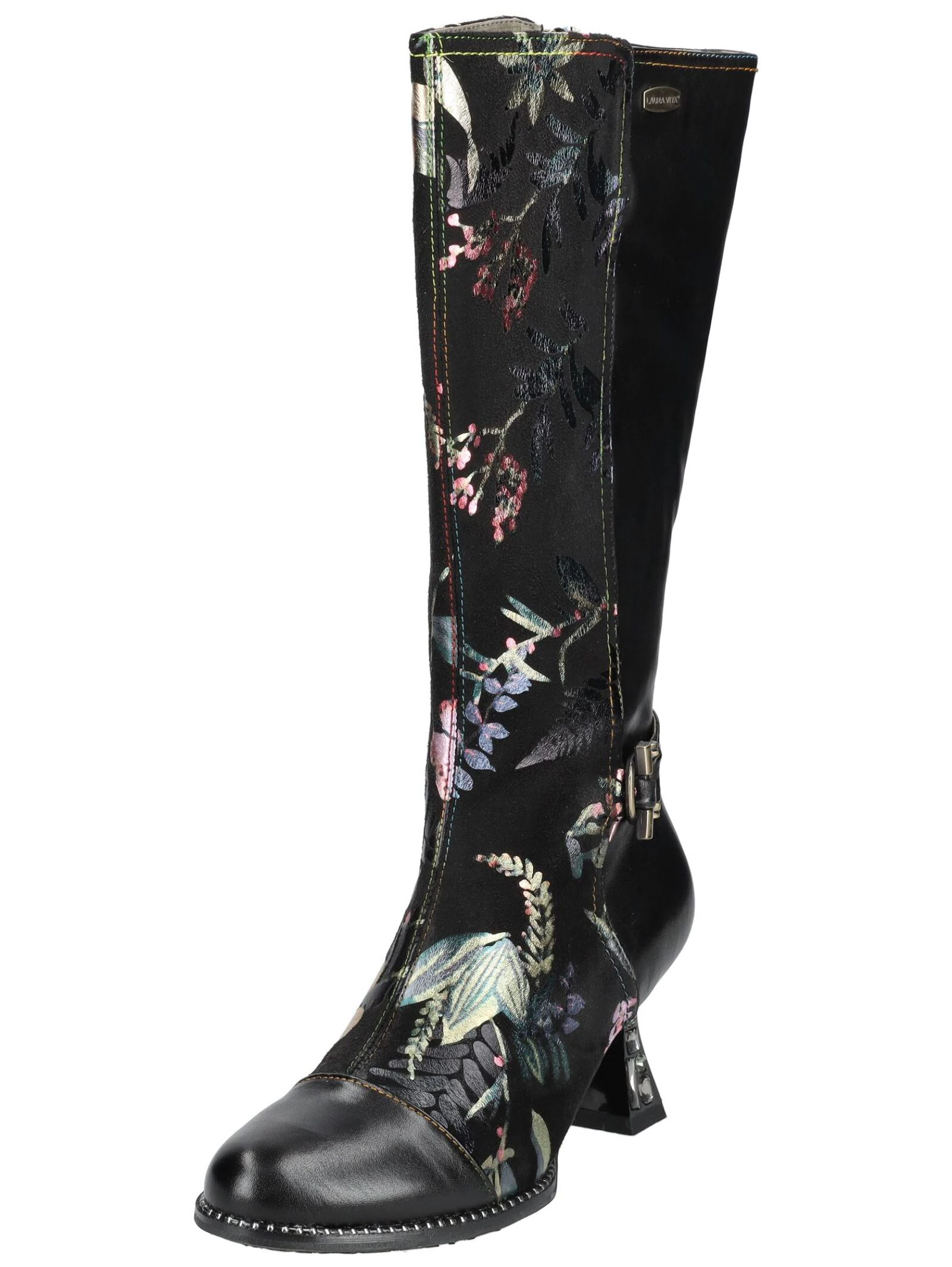 LAURA VITA High-Heel-Stiefel "LAURA VITA Stiefel Leder/Textil" günstig online kaufen