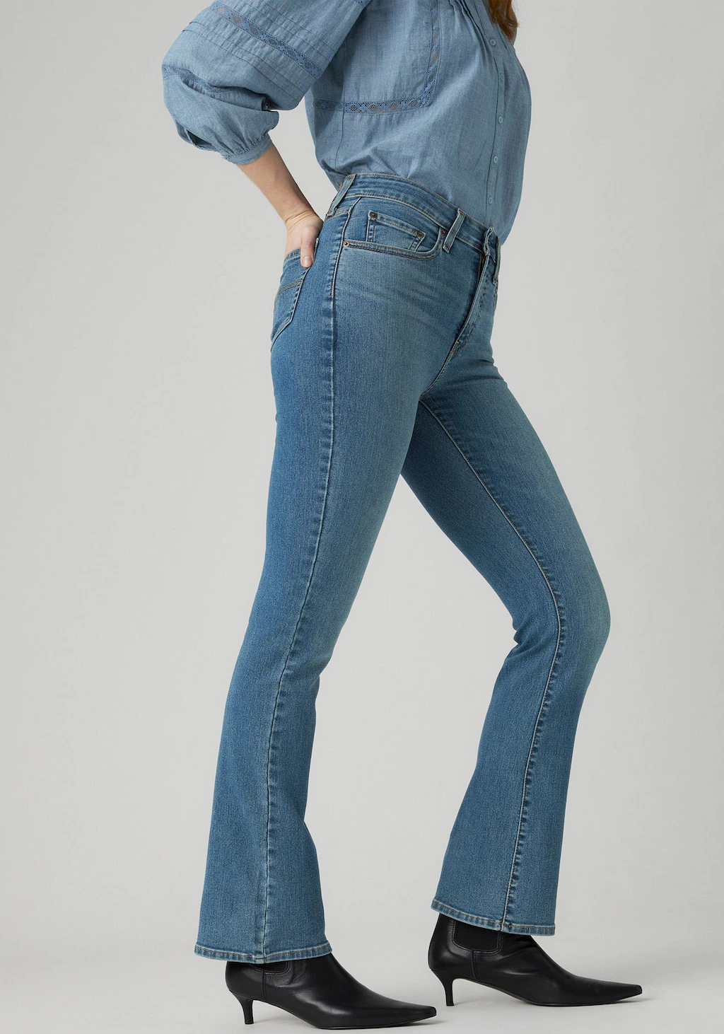 Levis Bootcut-Jeans "725 High-Rise Bootcut" günstig online kaufen