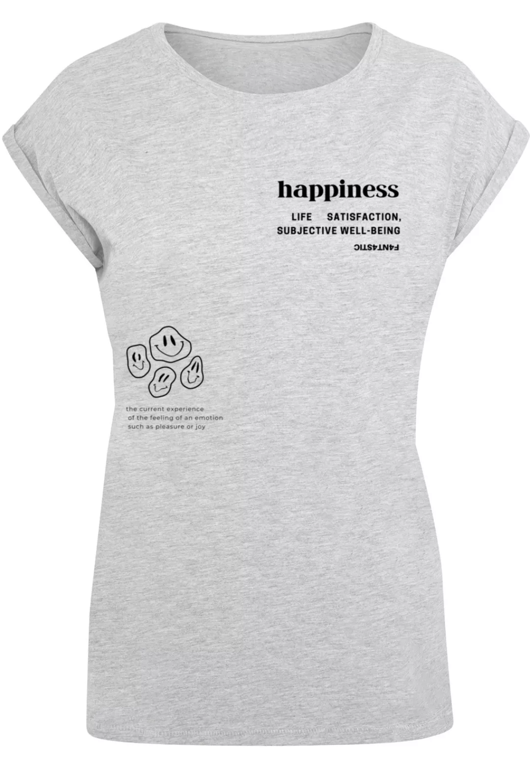 F4NT4STIC T-Shirt "happiness SHORT SLEEVE TEE", Print günstig online kaufen