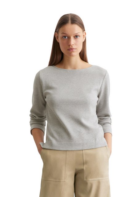 Marc O'Polo Sweatshirt aus Honeycomb-Jersey günstig online kaufen