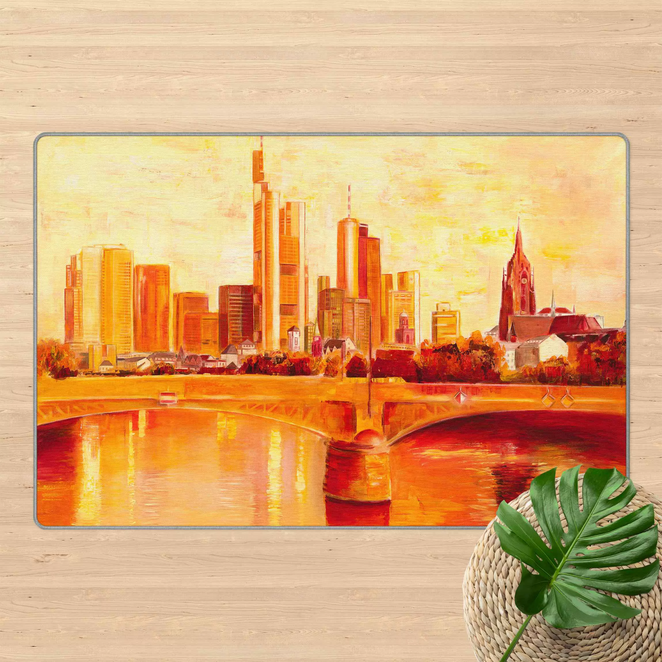 Teppich Skyline Frankfurt günstig online kaufen