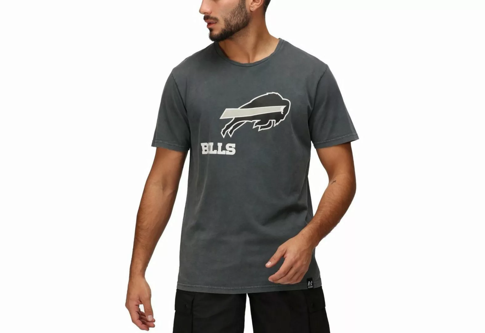 Recovered Print-Shirt Re:Covered CHROME Buffalo Bills washed günstig online kaufen