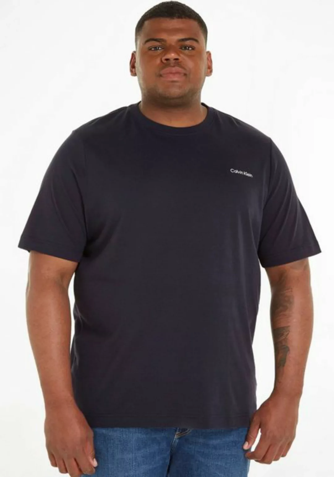 Calvin Klein Big&Tall T-Shirt BT-MICRO LOGO T-SHIRT mit Logoprint günstig online kaufen