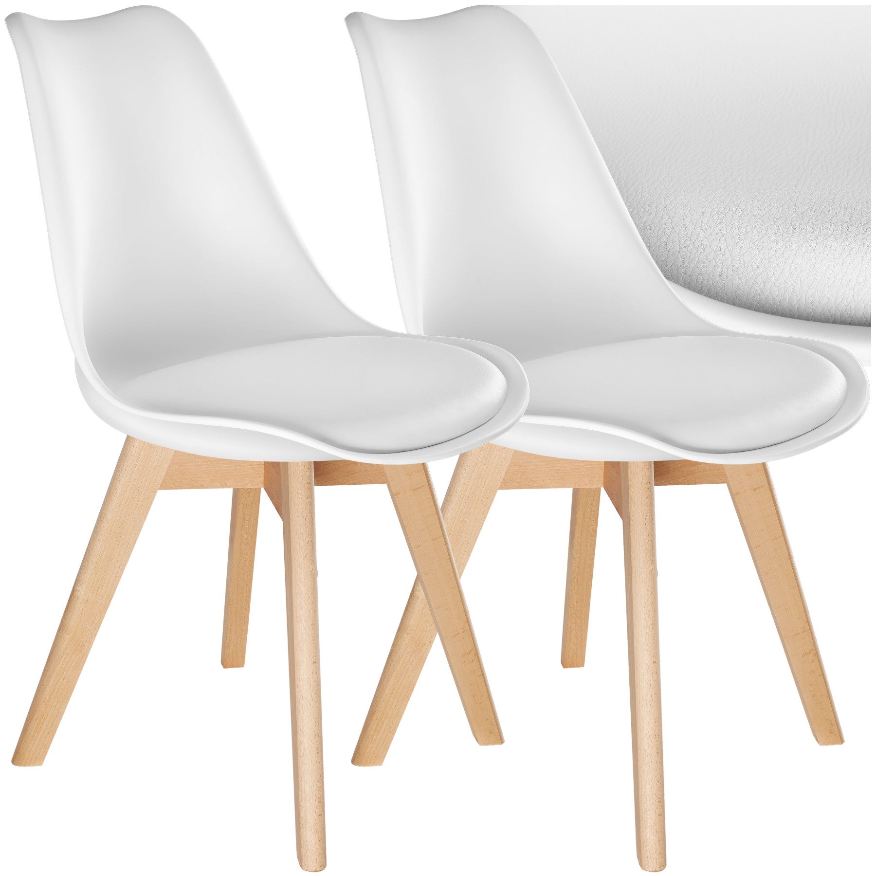 tectake Esszimmerstuhl Set Esszimmerstuhl (Set, 2 günstig online kaufen