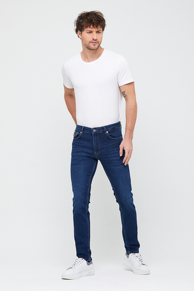 Herren Jeans Aus Organic Content Standard 100 (100 % Bio-baumwolle) Zertifi günstig online kaufen