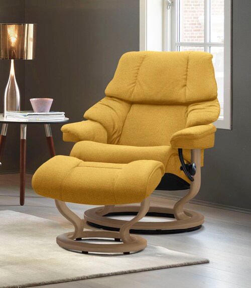 Stressless Relaxsessel "Reno", mit Classic Base, Größe S, M & L, Gestell Ei günstig online kaufen