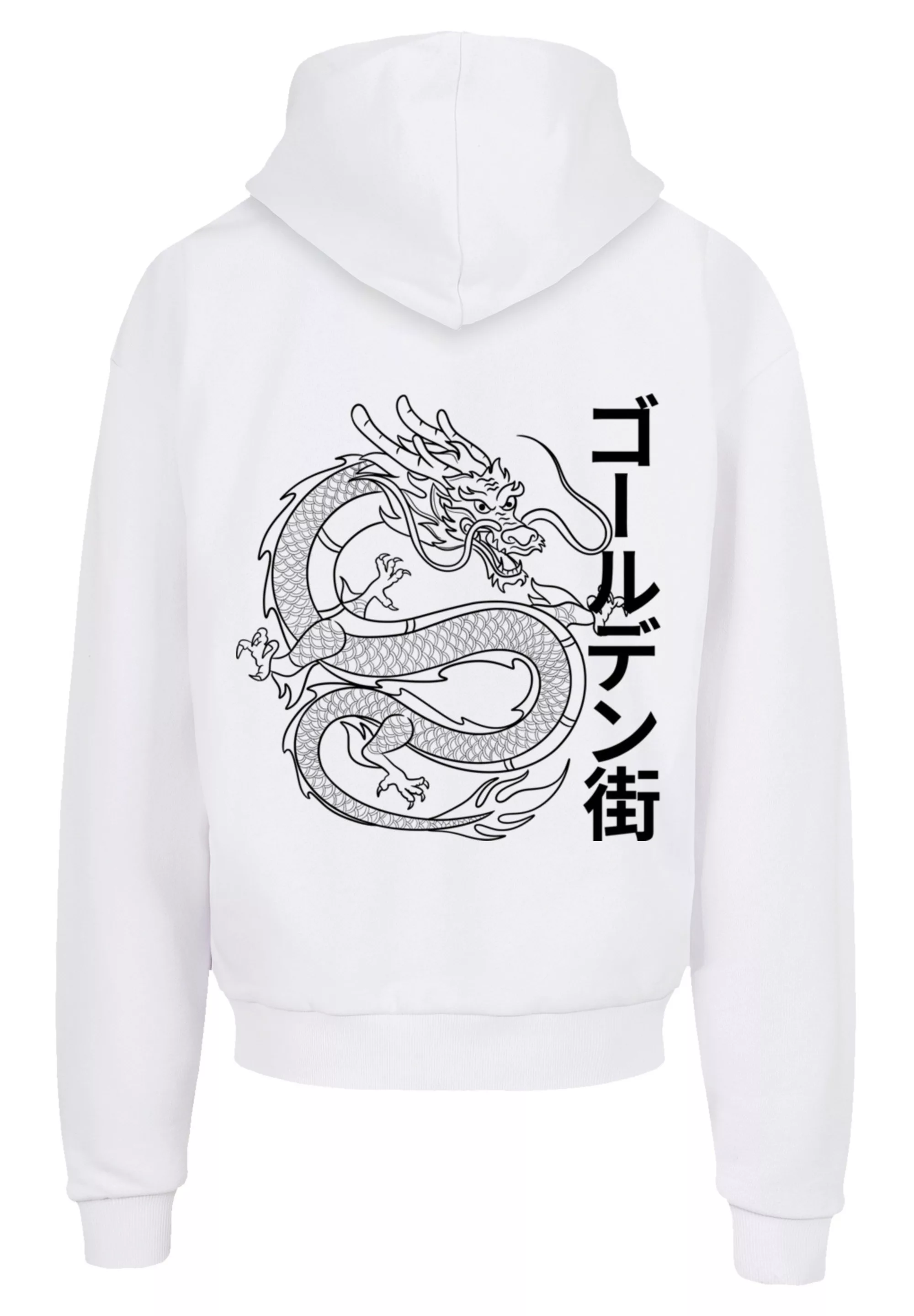 F4NT4STIC Kapuzenpullover "Drache Golden Gai", Print günstig online kaufen