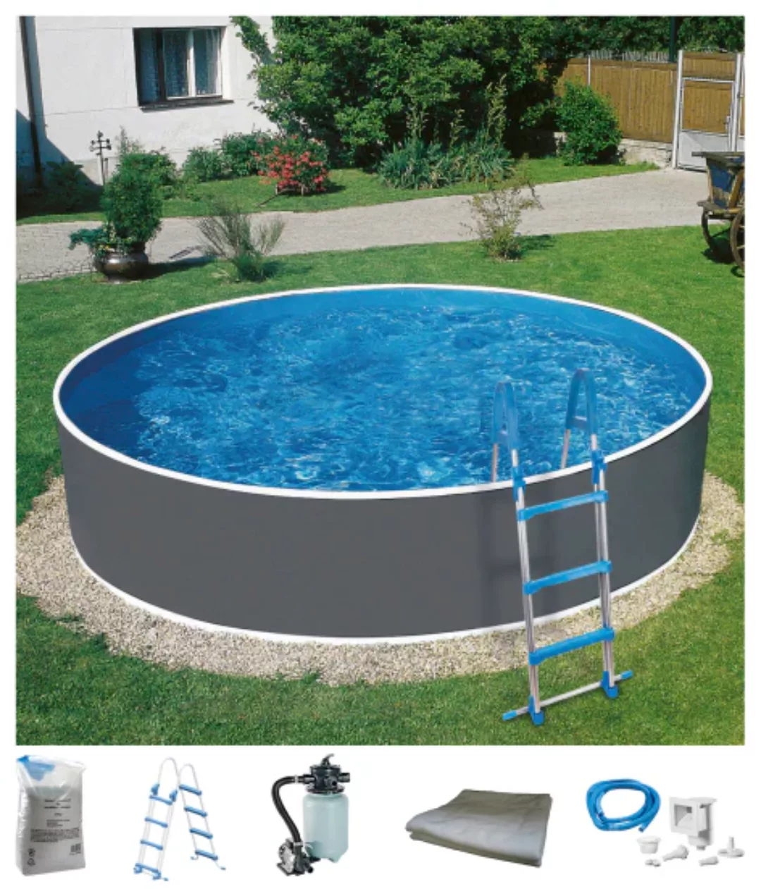 my POOL BWT Rundpool "HYPE 4", (Set, 6 tlg.), in verschiedenen Größen günstig online kaufen