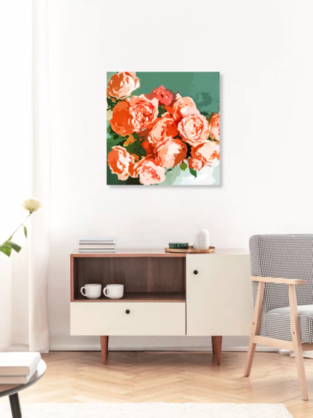 Poster / Leinwandbild - Perfect Blossom günstig online kaufen
