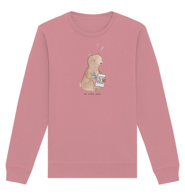 Mr. & Mrs. Panda Longpullover Größe L Bär Rätsel lösen - Canyon Pink - Gesc günstig online kaufen