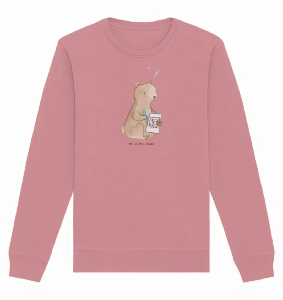 Mr. & Mrs. Panda Longpullover Größe XXL Bär Rätsel lösen - Canyon Pink - Ge günstig online kaufen