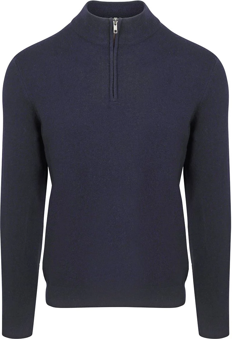 Steppin' Out Half Zip Pullover Merinowolle Navy - Größe 3XL günstig online kaufen