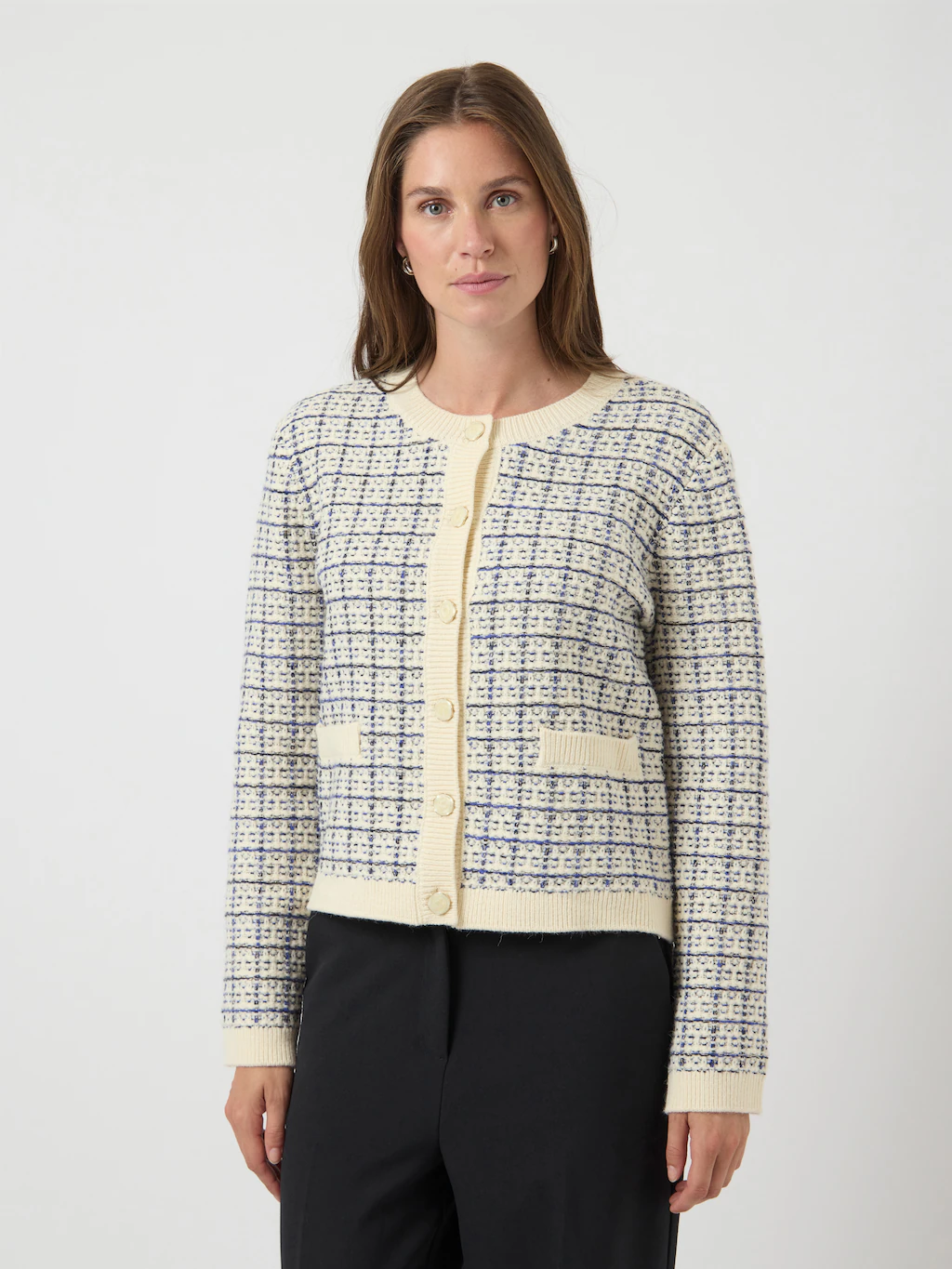 Y.A.S Strickjacke "YASLIVIA LS SHORT KNIT CARDIGAN S. NOOS" günstig online kaufen