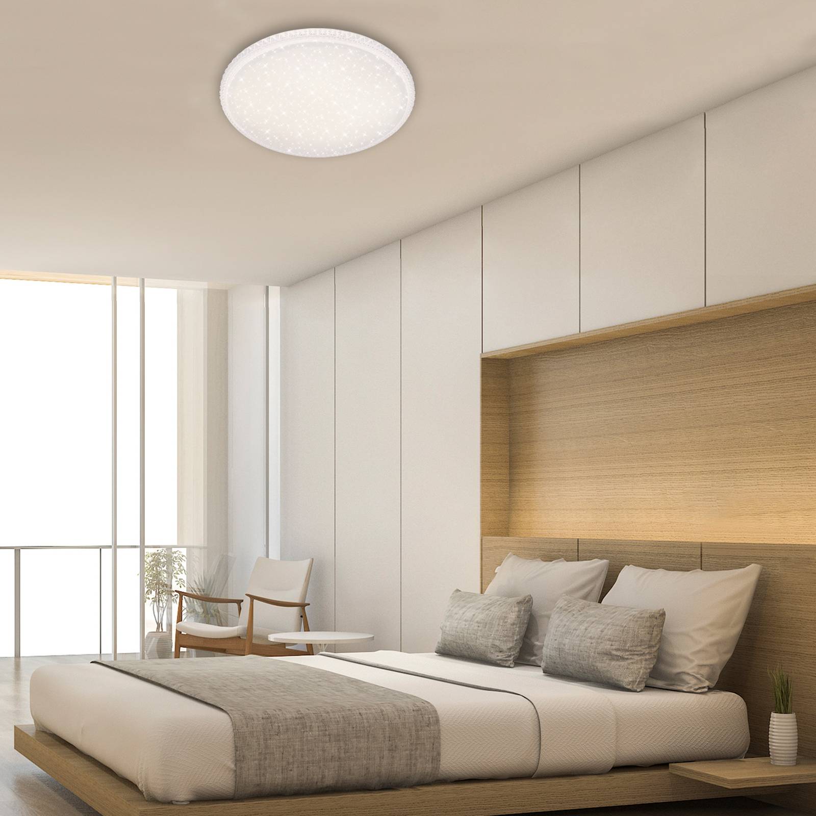 LED-Deckenleuchte Style, Fernbedienung günstig online kaufen