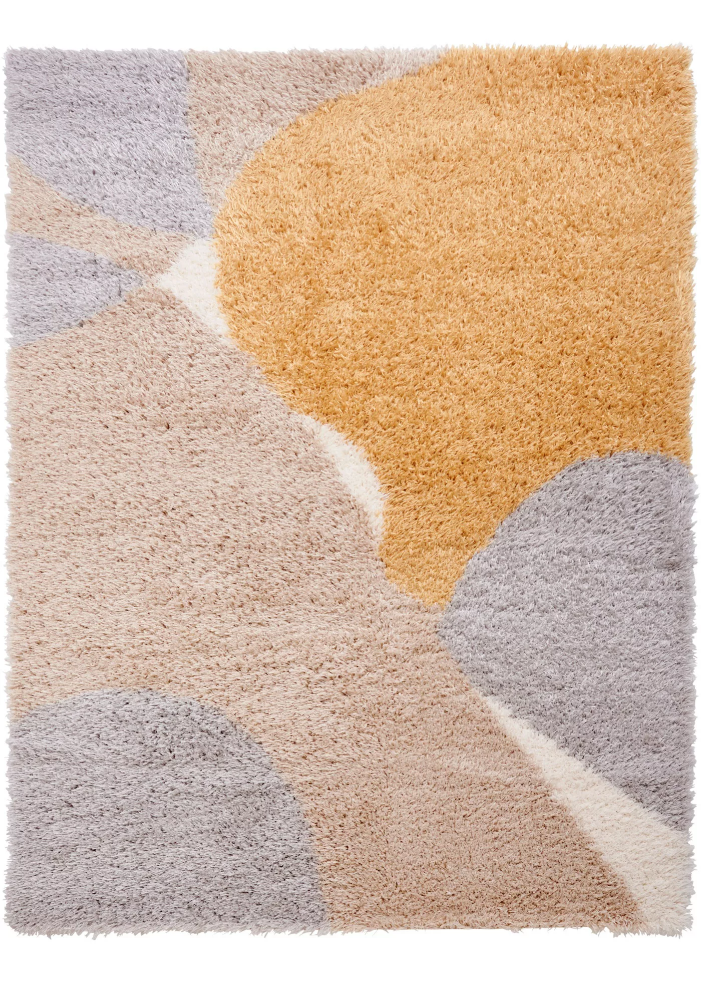 Hochflor Teppich in moderner Musterung günstig online kaufen