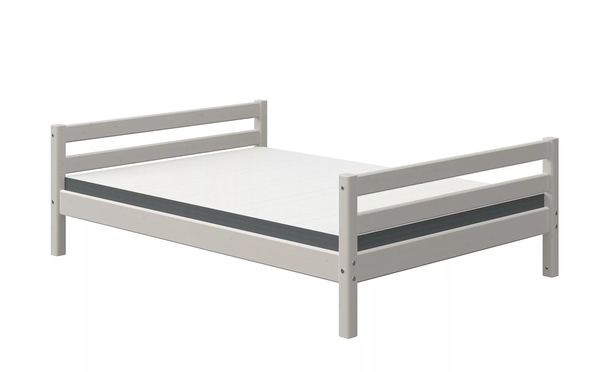 FLEXA Bett  Flexa Classic - grau - 150 cm - 67 cm - Betten > Bettgestelle - günstig online kaufen