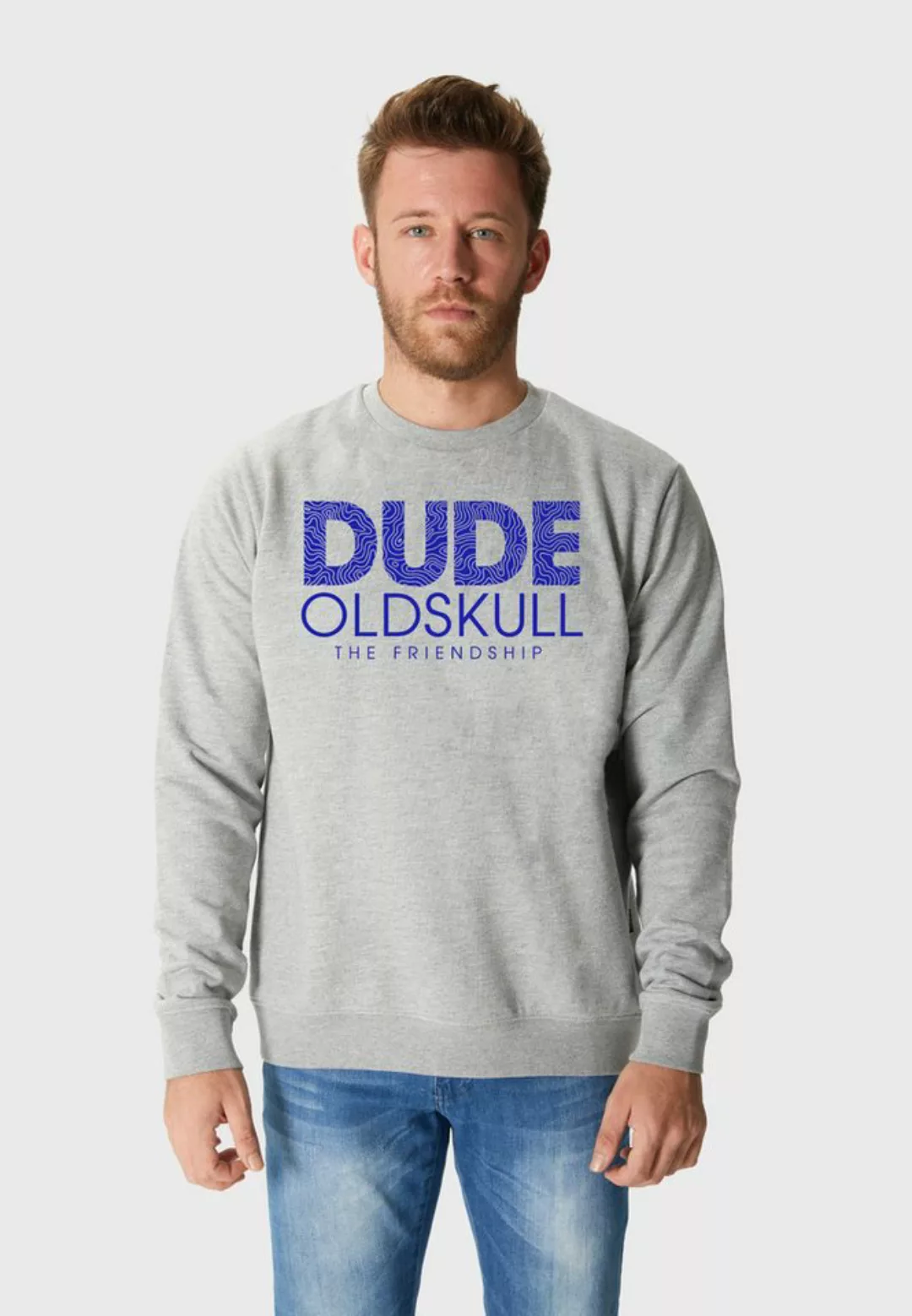 Oldskull Sweatshirt Retro Dude Logo Graphic günstig online kaufen