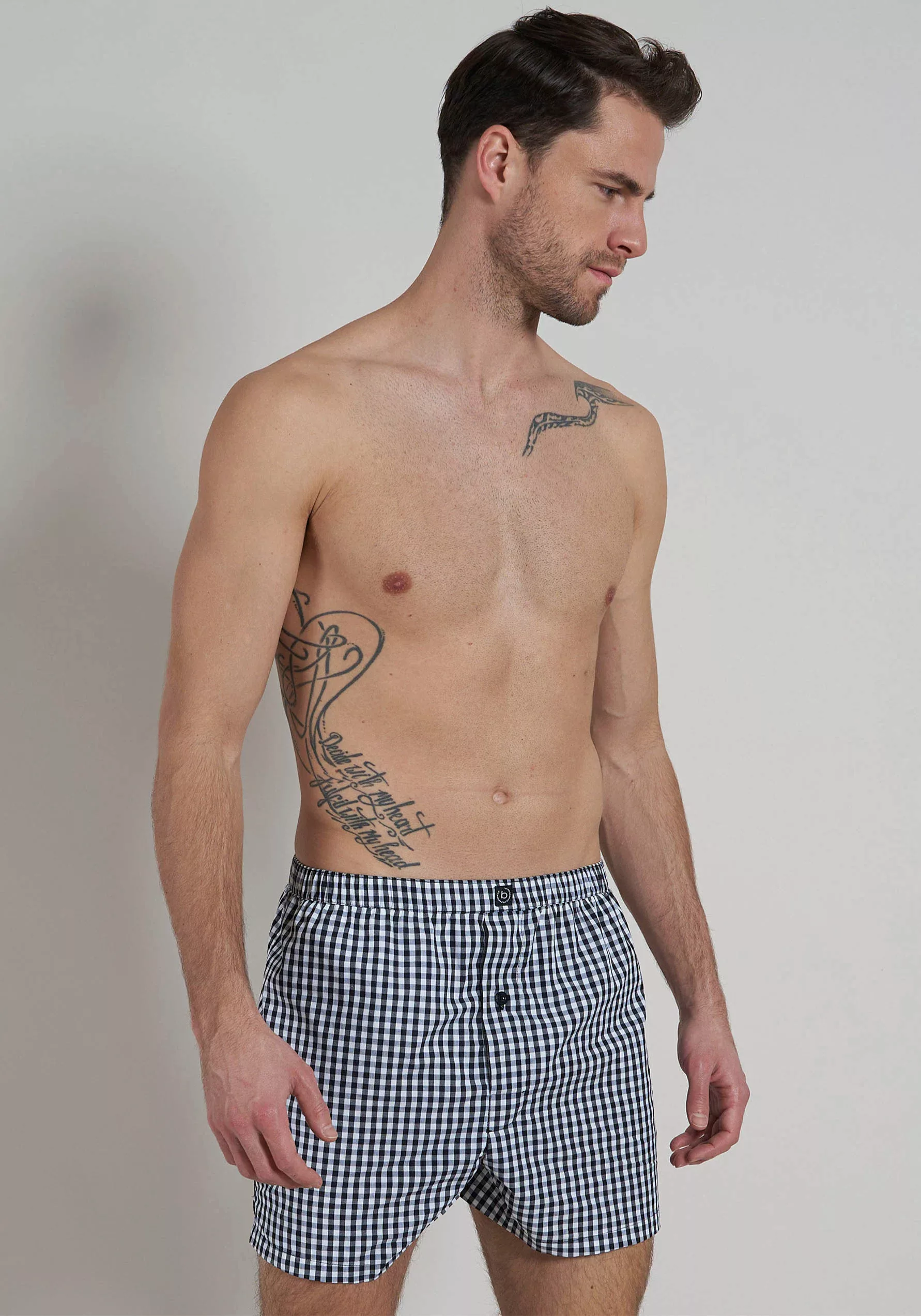 bugatti Boxershorts "Helsinki", (2 St.), mit lässigem Fit günstig online kaufen