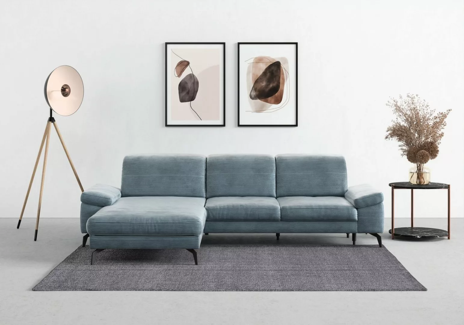 sit&more Ecksofa Cabana L-Form, Recamiere, wahlweise mit Sitztiefen-, Armle günstig online kaufen