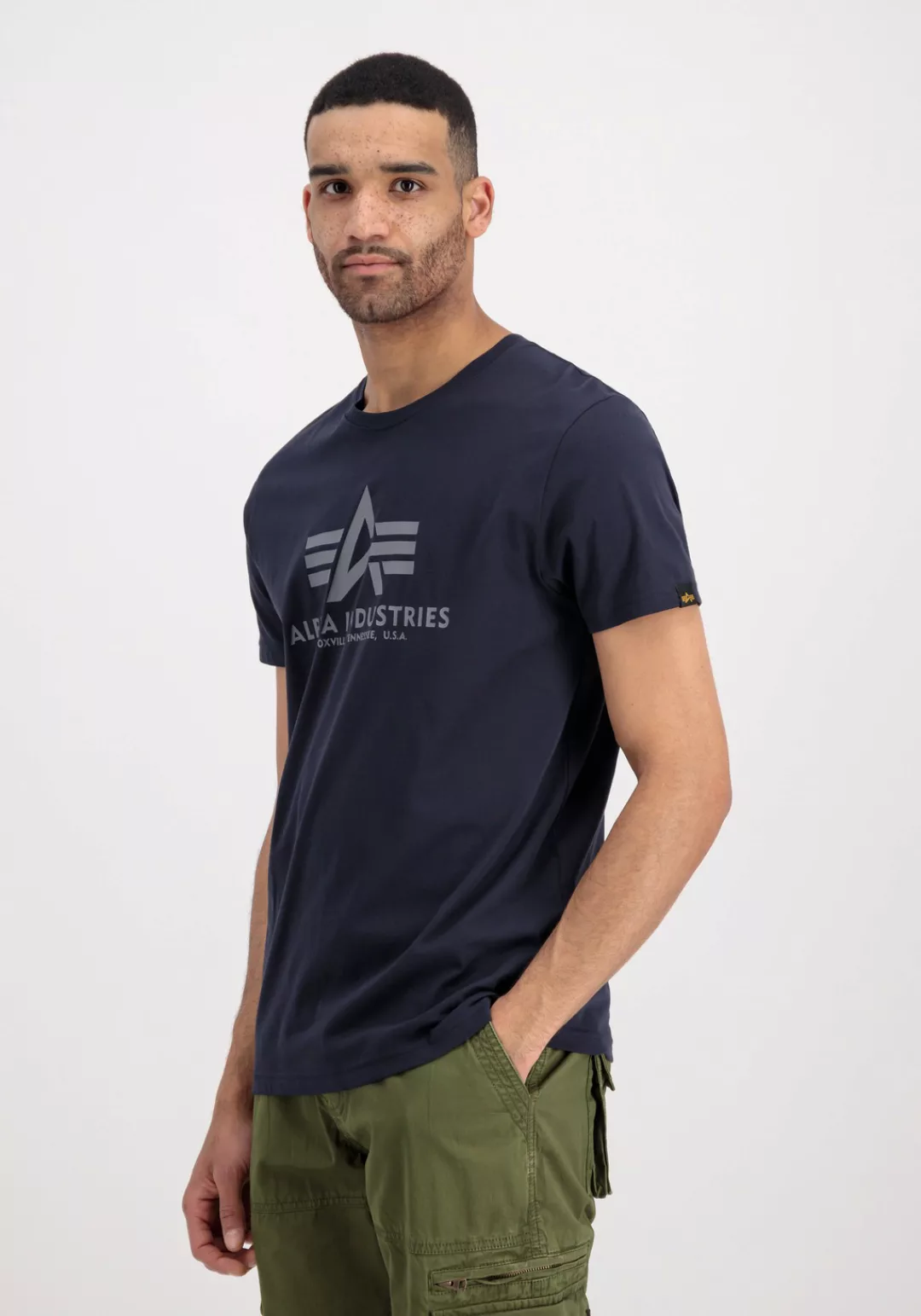 Alpha Industries T-Shirt "Alpha Industries Men - T-Shirts Basic T-Shirt 2 P günstig online kaufen