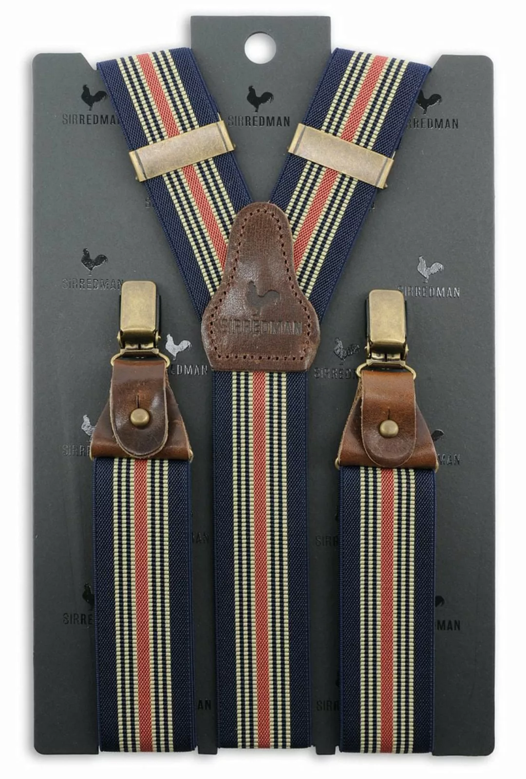 Sir Redman Luxus Hosenträger Salvatore Navy - günstig online kaufen