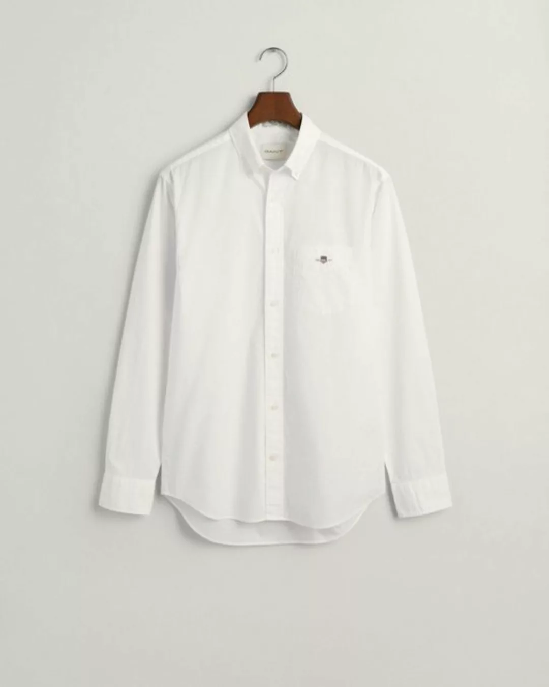 Gant Casual Hemd Poplin Weiß - Größe 4XL günstig online kaufen