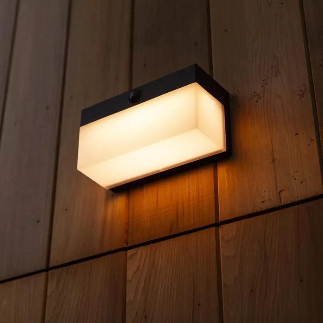 LED-Solar-Außenwandleuchte Fran, CCT günstig online kaufen