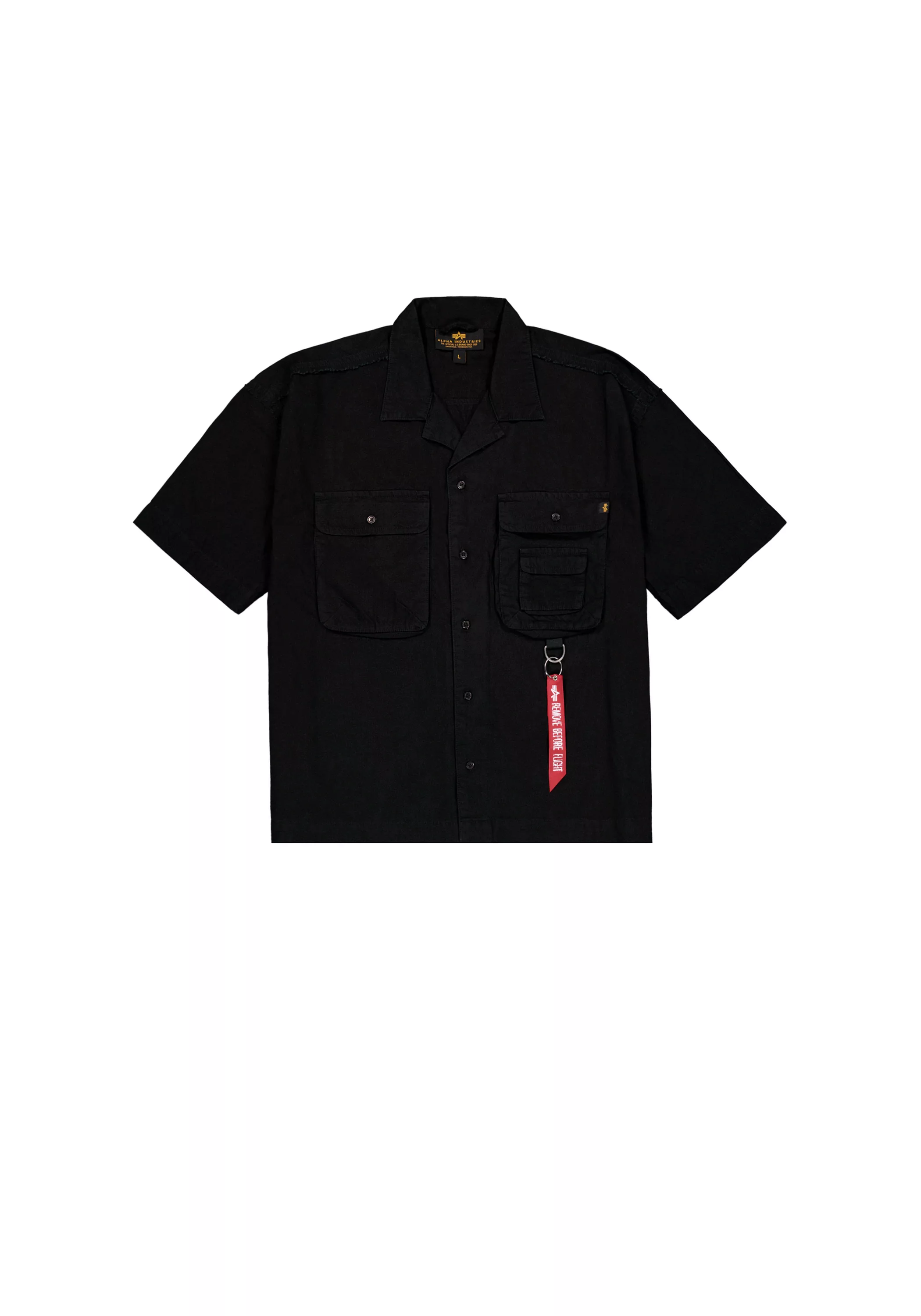 Alpha Industries Print-Shirt "Aloha Safari Shirt Hemd" günstig online kaufen