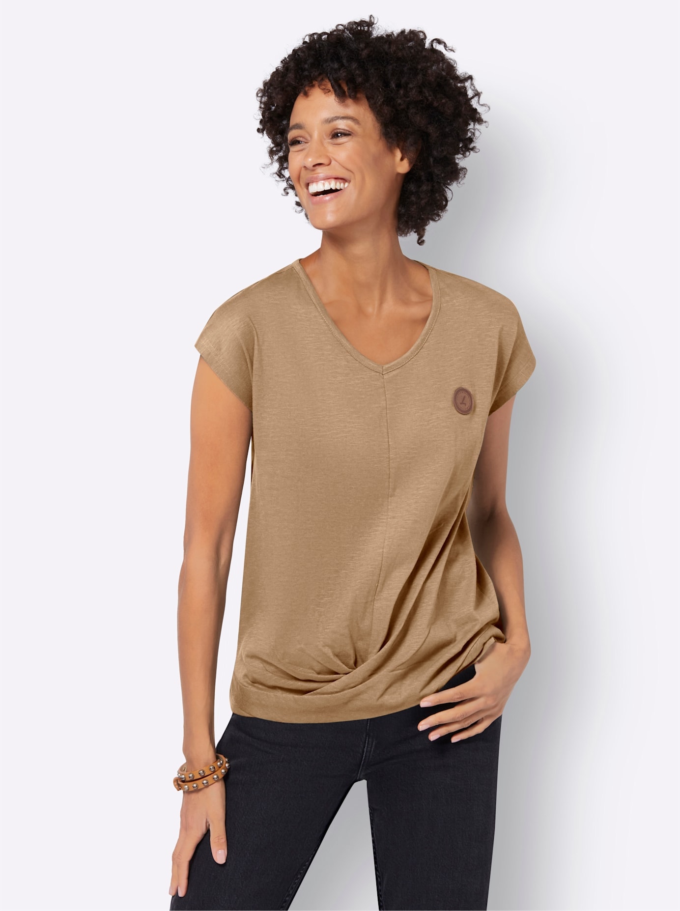 Casual Looks Kurzarmshirt "Shirt", (1 tlg.) günstig online kaufen