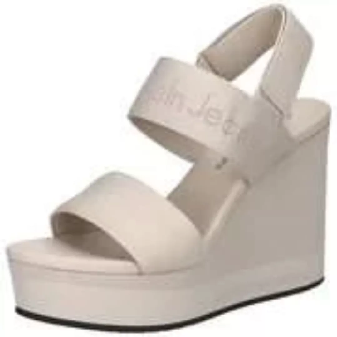 Calvin Klein Wedge Sandal Webbing Damen schwarz günstig online kaufen