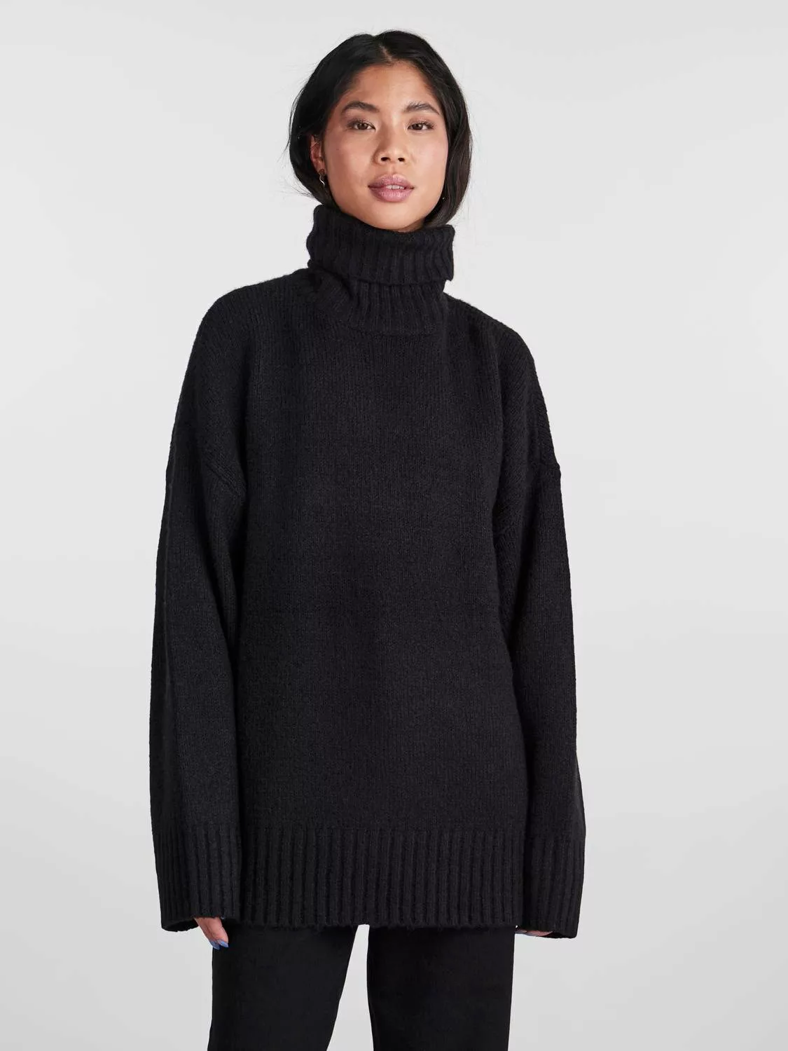 pieces Rollkragenpullover PCNANCY LS LOOSE ROLL NECK KNIT NOOS BC günstig online kaufen