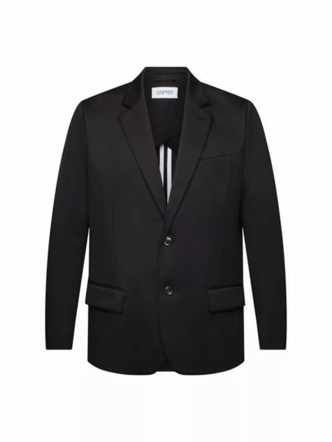 Esprit Strickjacke Einreihiger Twillblazer (1-tlg) günstig online kaufen