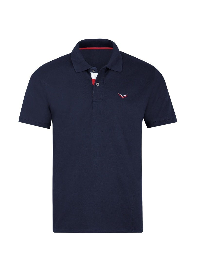 Trigema Poloshirt "TRIGEMA Poloshirt mit dreifarbiger Knopfleiste", (1 tlg. günstig online kaufen