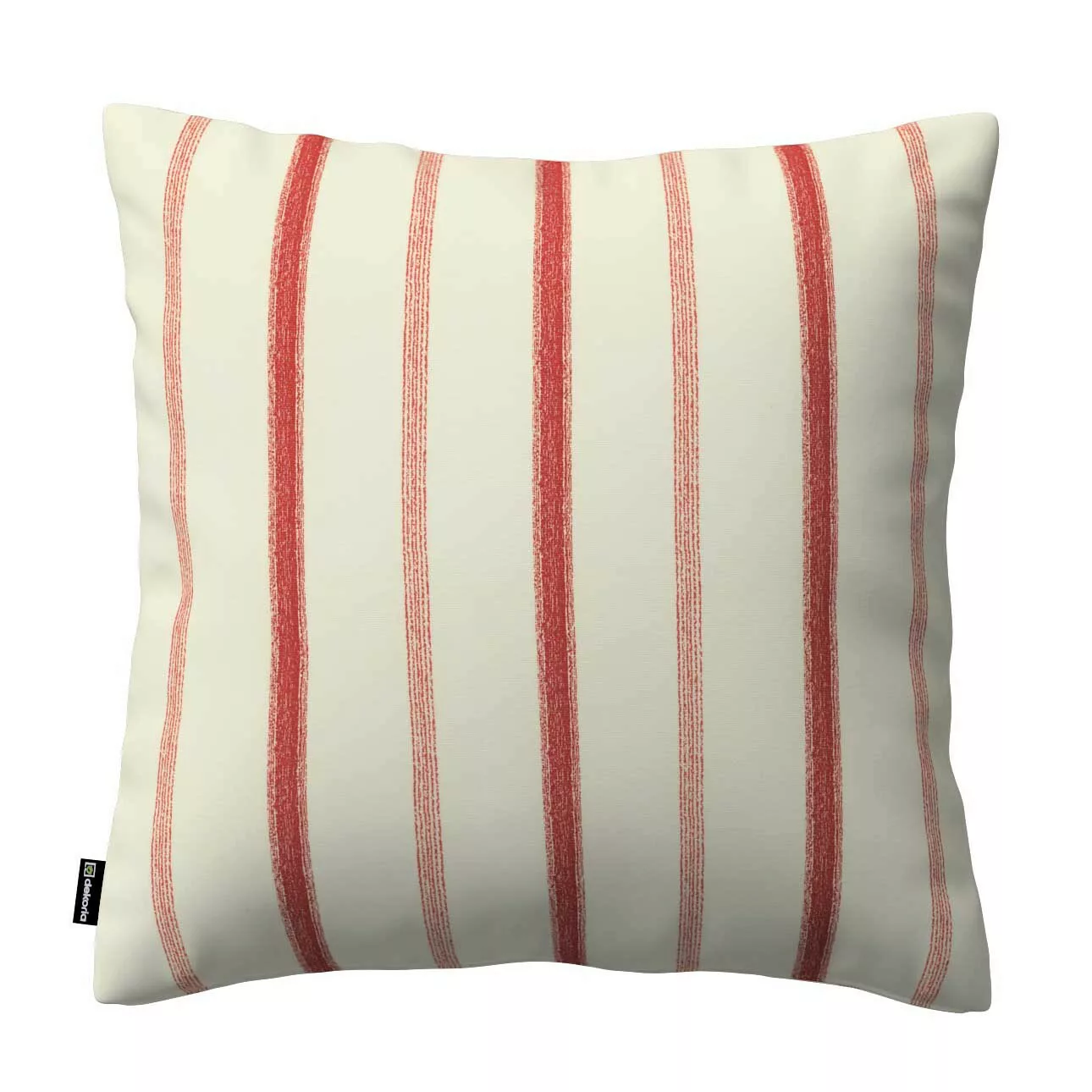 Kissenhülle Kinga, creme- rot gestreift, 43 x 43 cm, Avinon (129-15) günstig online kaufen