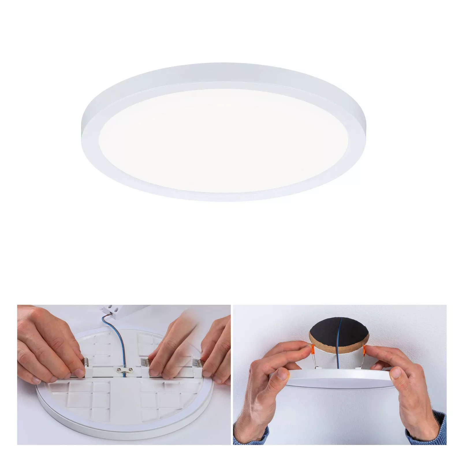 Paulmann LED-Panel Areo 4.000K rund weiß 17,5cm günstig online kaufen