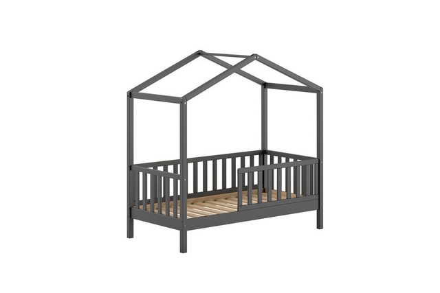 58 aufm Kessel Kinderbett Juniorbett Karie 148x76x151 Kinderbett Massivholz günstig online kaufen