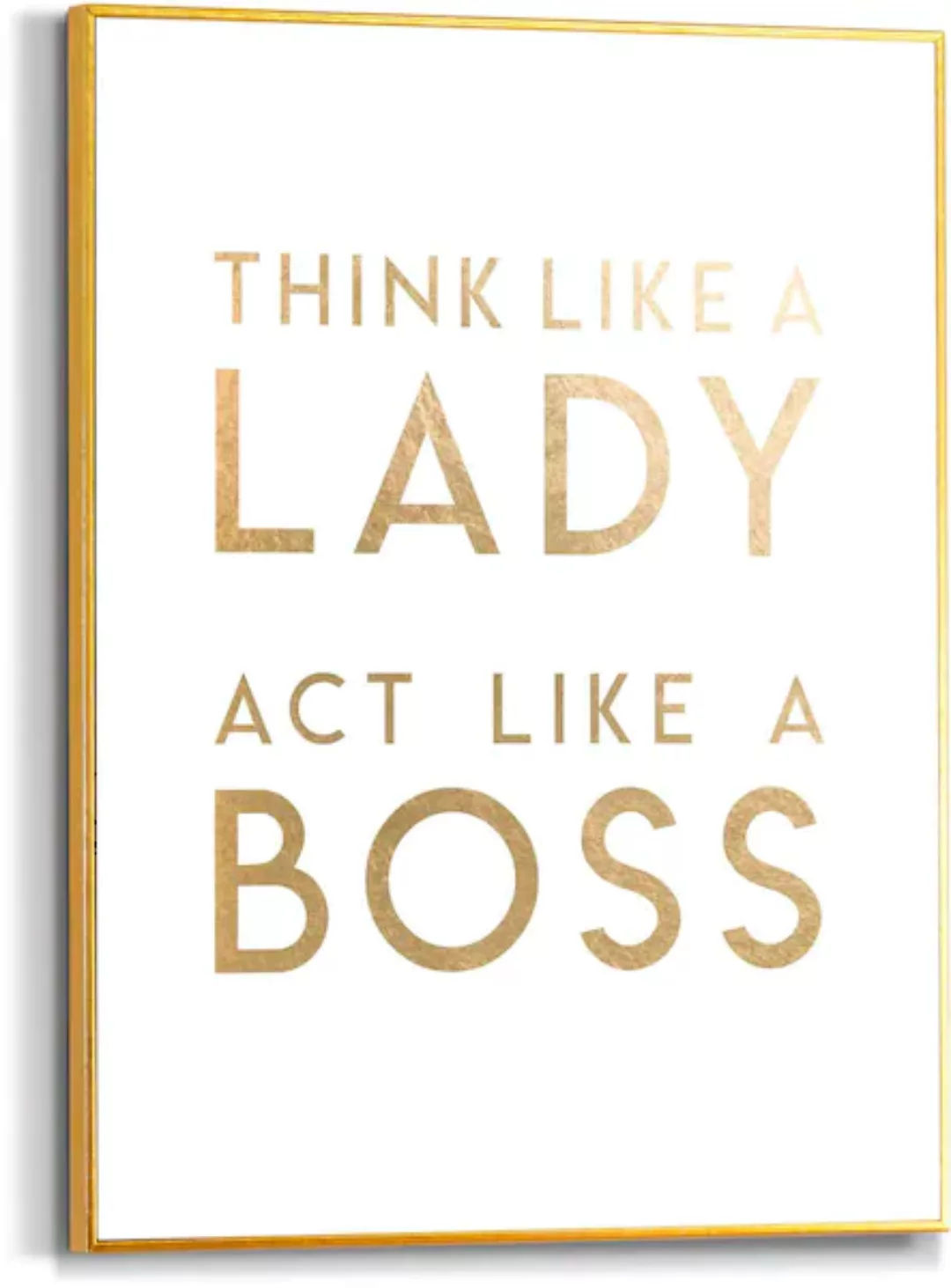 Reinders! Poster »Lady Boss« günstig online kaufen