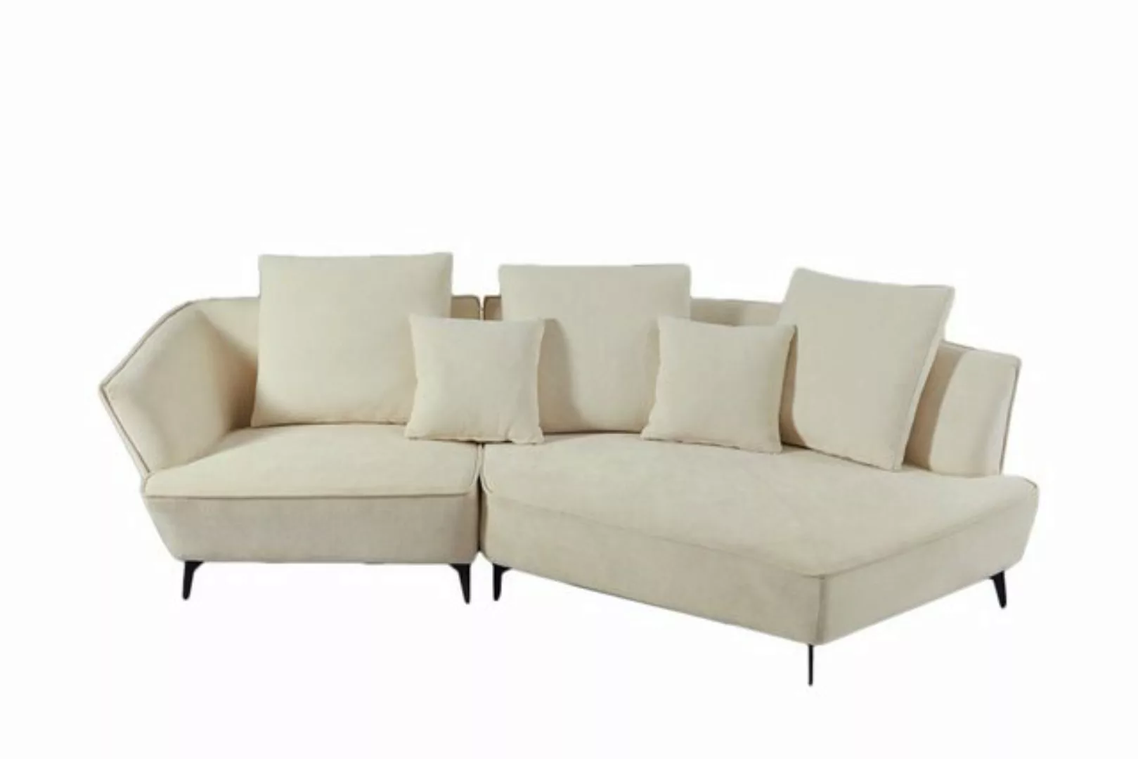 KAWOLA Sofa GARBO, Designsofa, rechts od. links offen, versch. Farben günstig online kaufen