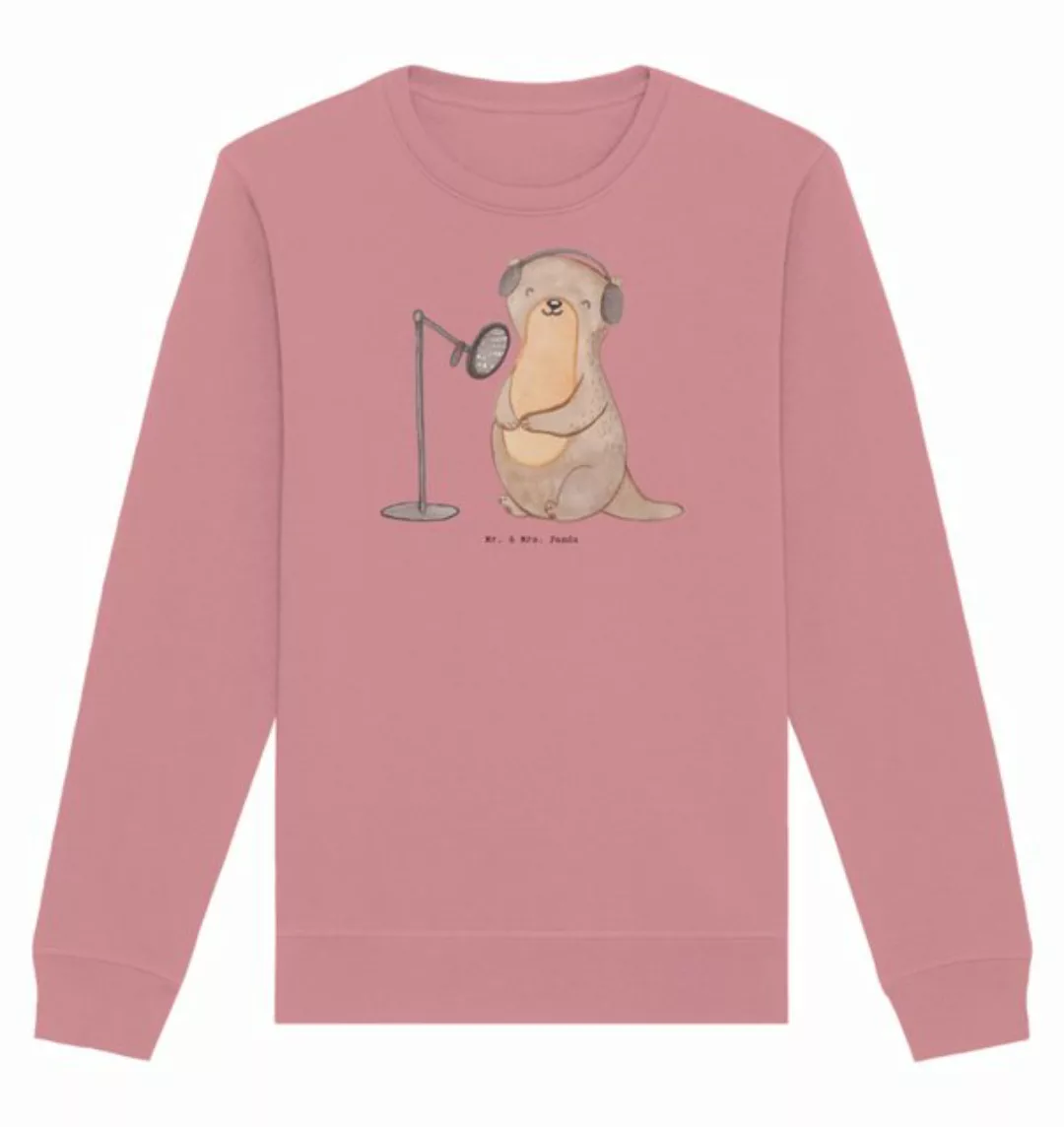 Mr. & Mrs. Panda Longpullover Größe L Otter Podcast aufnehmen - Canyon Pink günstig online kaufen