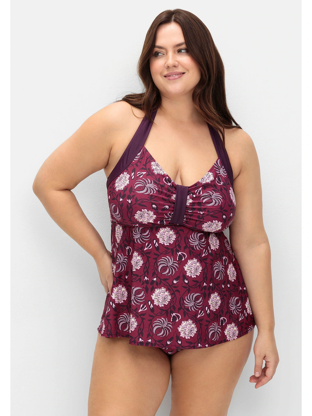 sheego by Joe Browns Tankini-Top "Große Größen", als Neckholder, in leichte günstig online kaufen