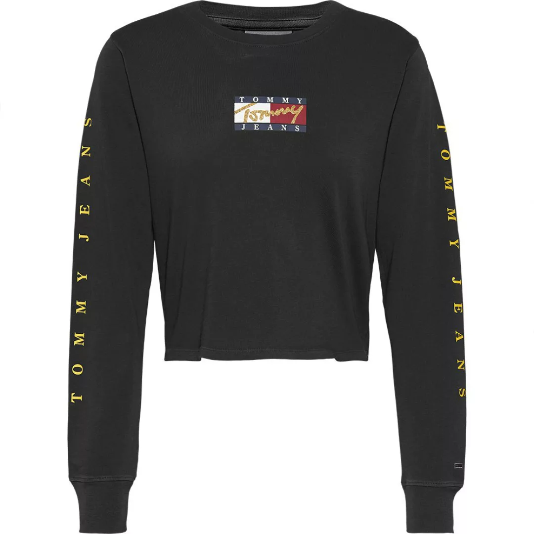 Tommy Jeans Regular Vintage Bronze 3 T-shirt XS Black günstig online kaufen