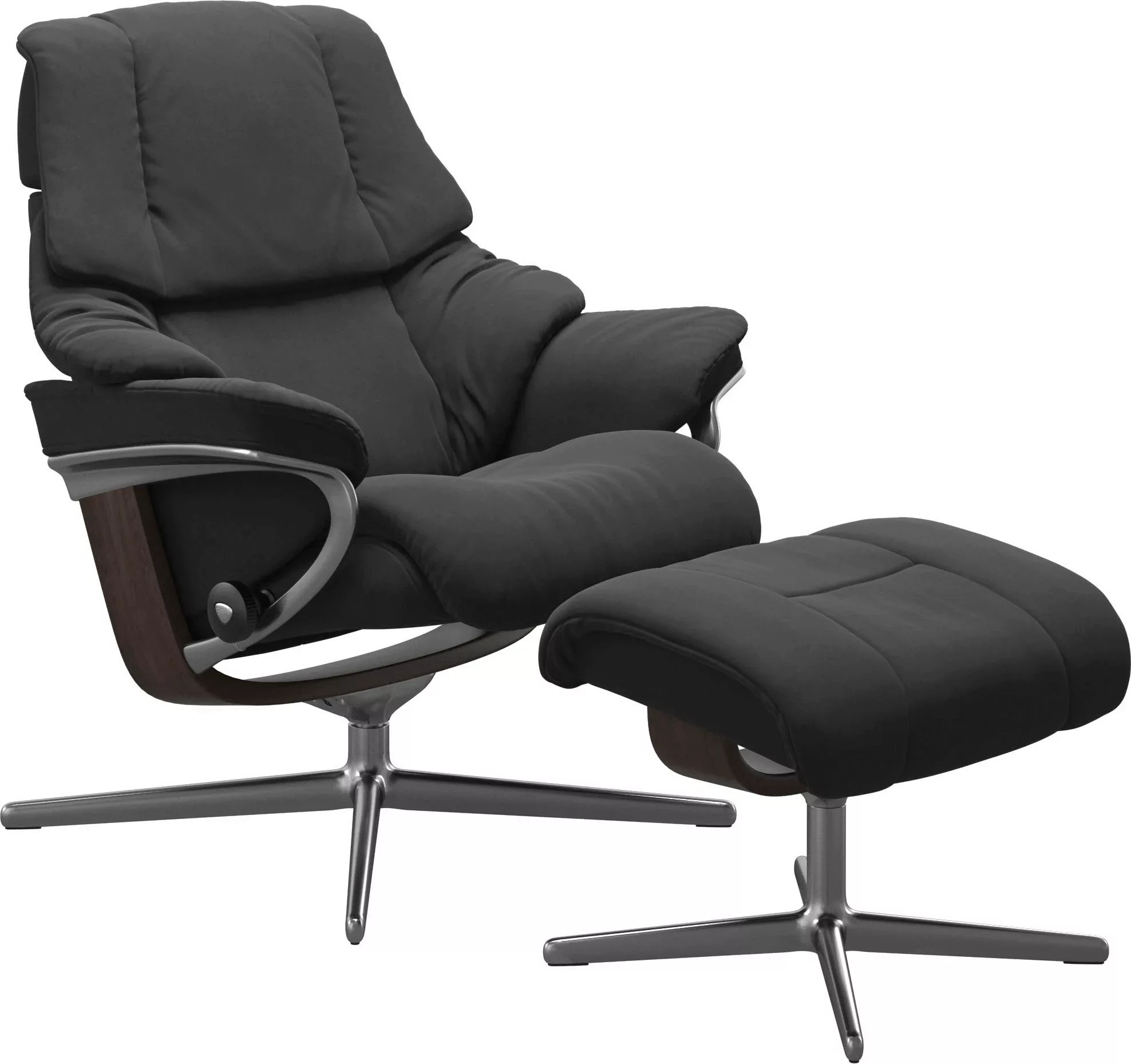 Stressless® Relaxsessel »Reno«, mit Cross Base, Größe S, M & L, Holzakzent günstig online kaufen