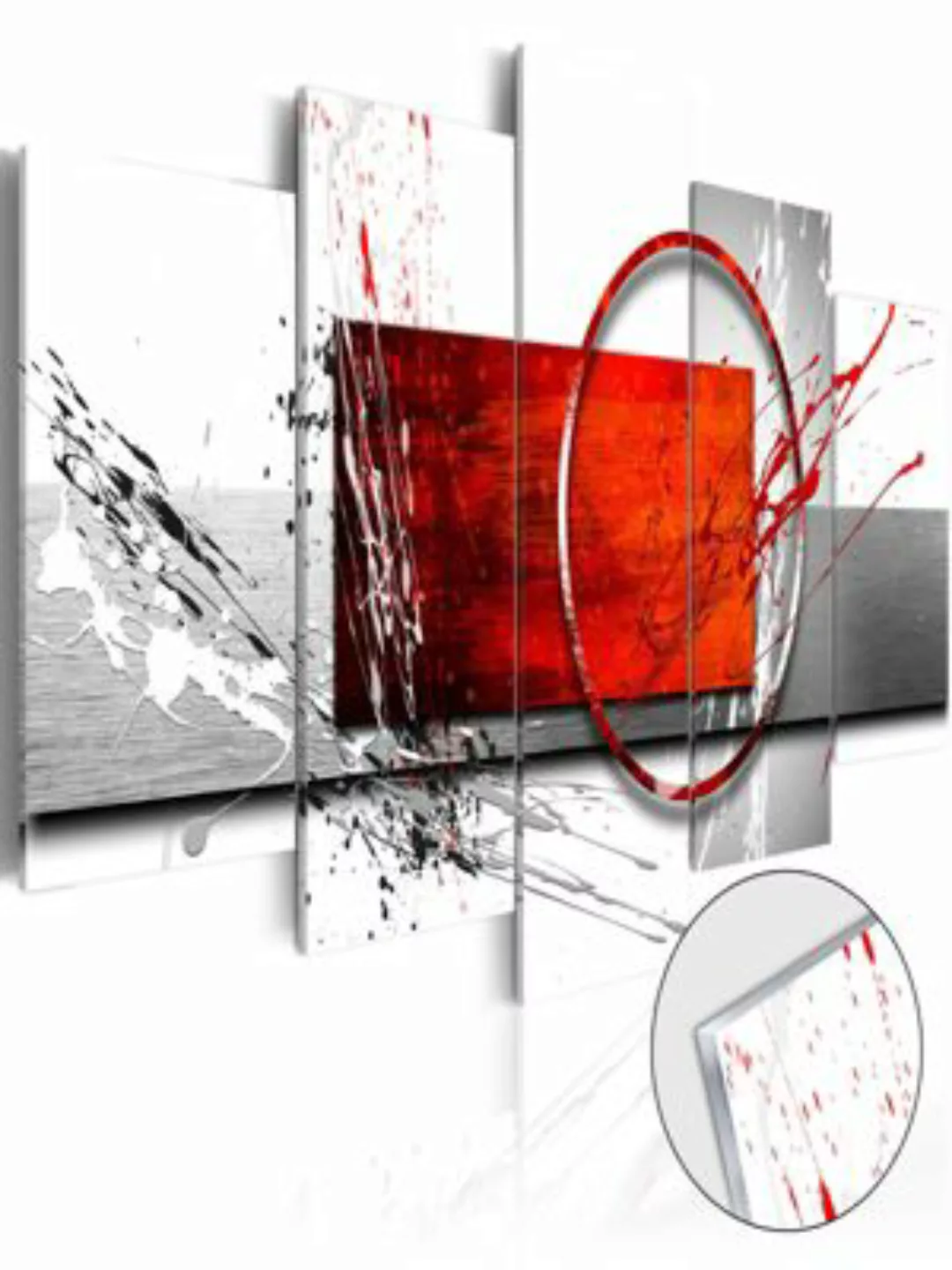artgeist Acrylglasbild Wintry Expression [Glass] mehrfarbig Gr. 200 x 100 günstig online kaufen
