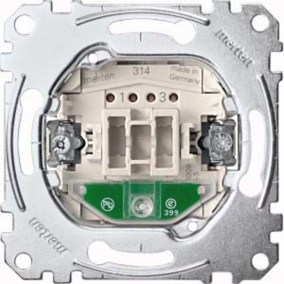 Merten Aus-Kontrollschalter-Eins. 2-pol.10AX 250V AC MEG3102-0000 günstig online kaufen