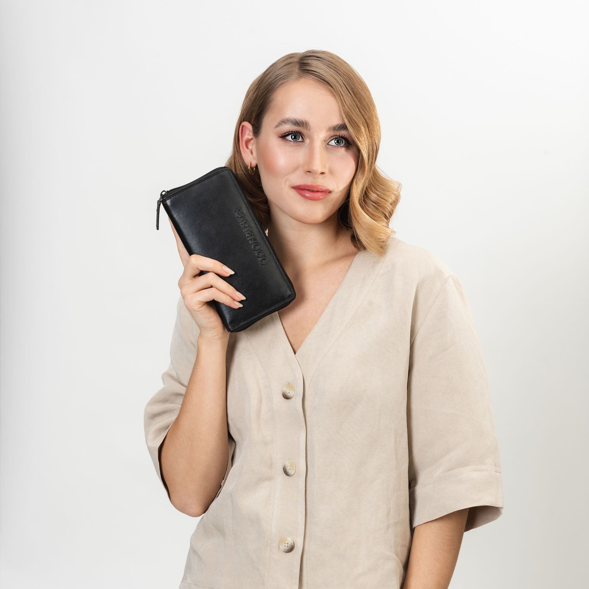 Farmhood Geldbörse Memphis, Leder günstig online kaufen